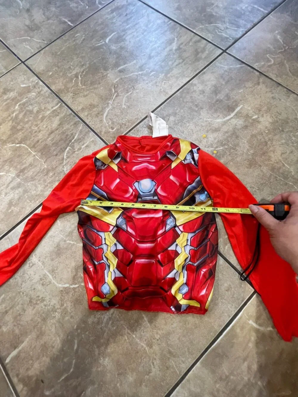 12 Piece Kids Marvel DC Superhero Costume Cape Shirt Dress Up Lot